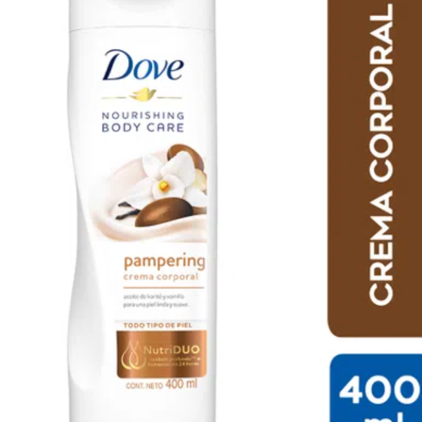 Crema corporal Dove pampering